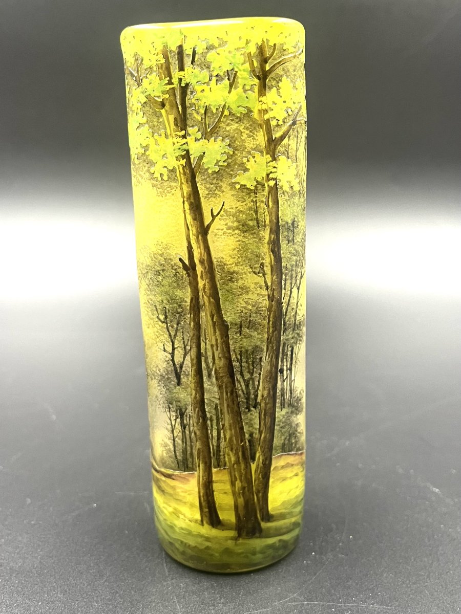 Daum Nancy – Vase « Printemps »