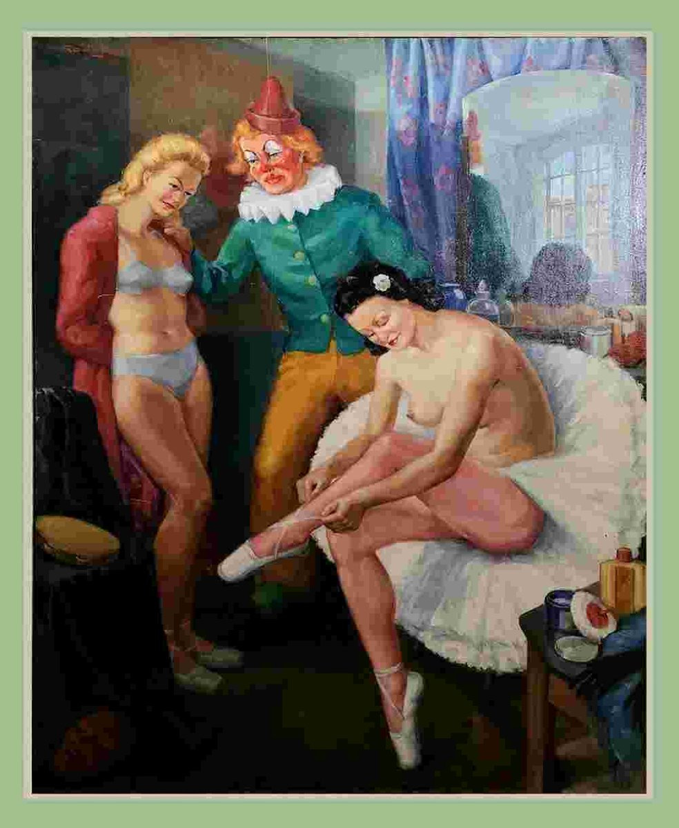 Tableau de Henry GODOT (école Toulousaine)