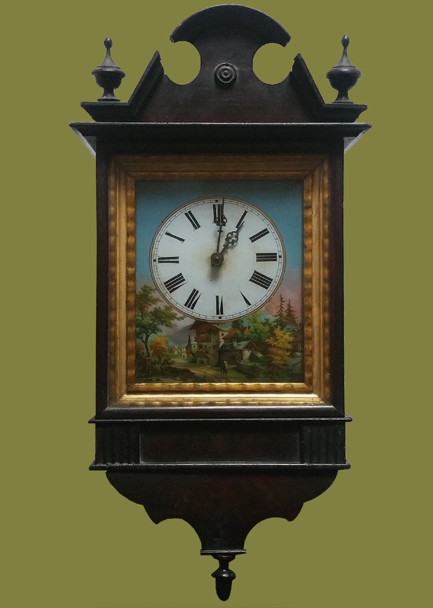 Napoleon III Period Wall Clock