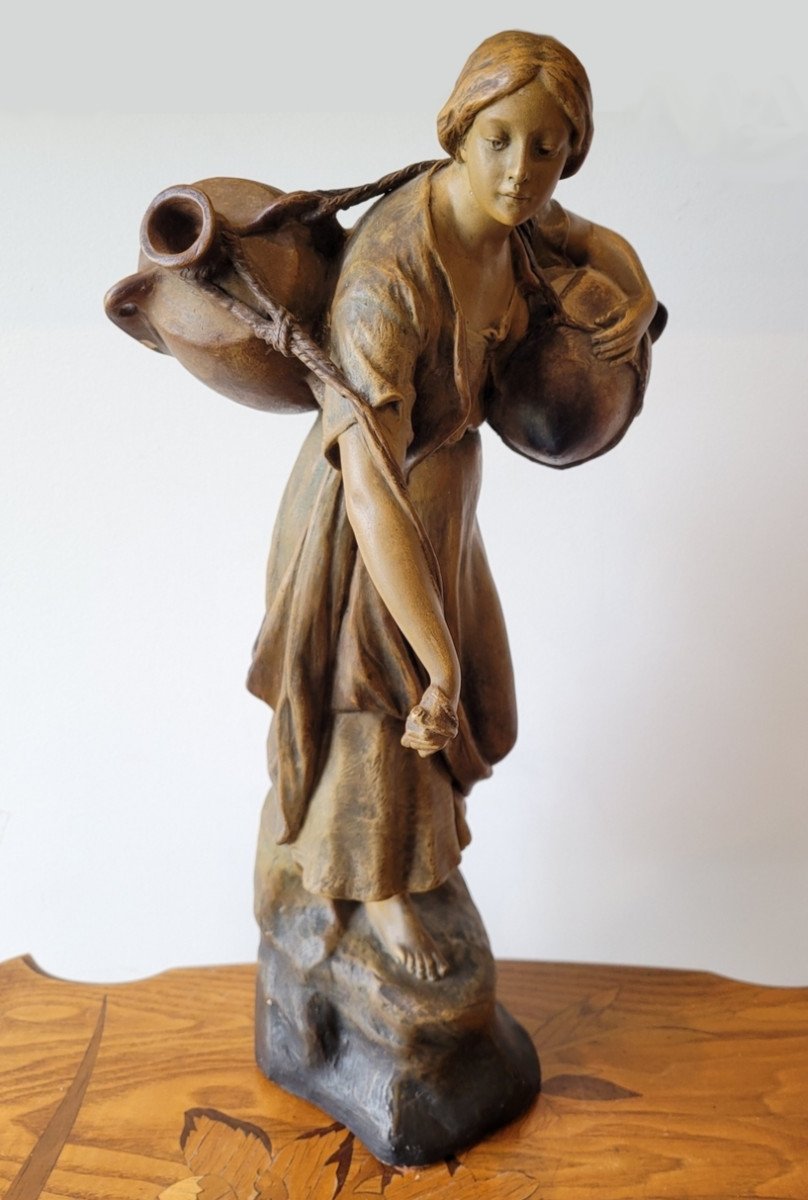 Goldshider Terracotta Sculpture
