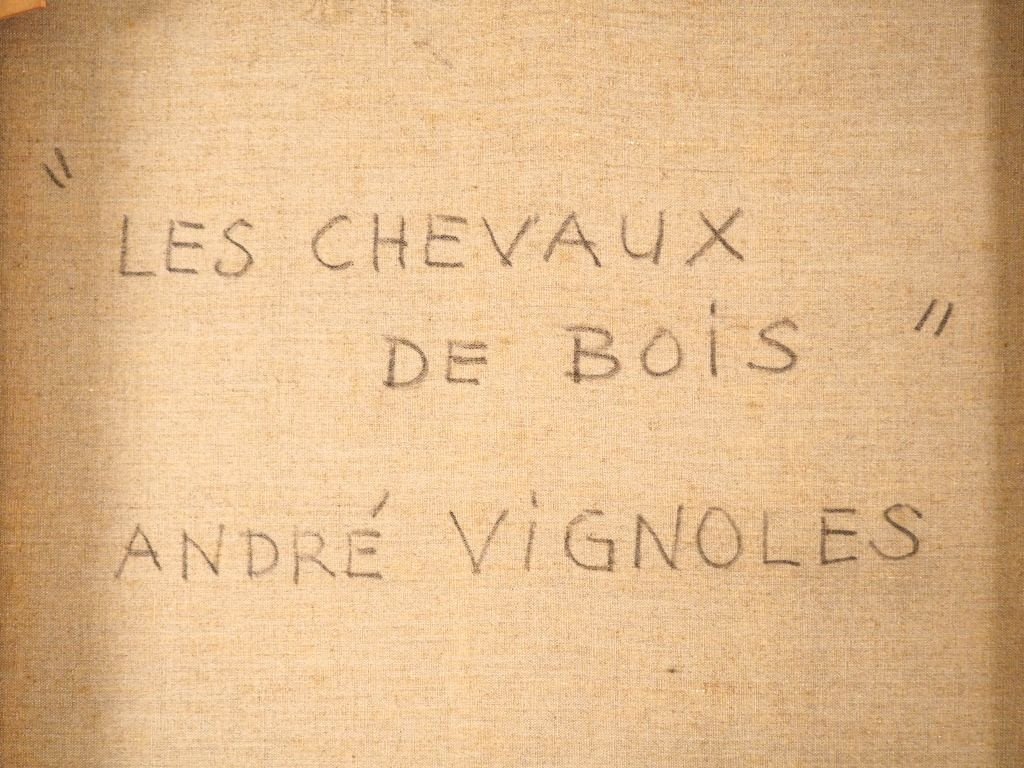 Très Grand Tableau De André VIGNOLES-photo-3