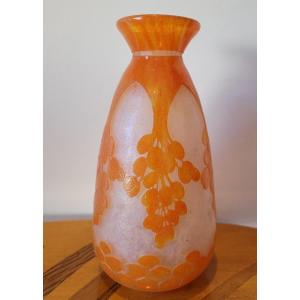 French Glass Vase