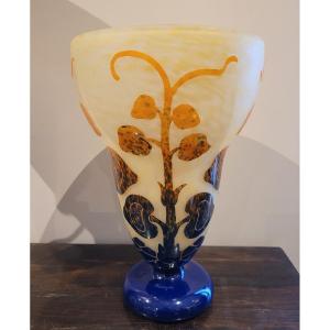 French Glass Vase