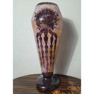 French Glass Vase For Charder