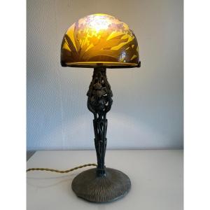 Lampe Emile Gallé 