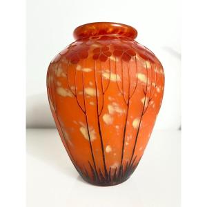 Vase Le Verre Francais  "cardamine "