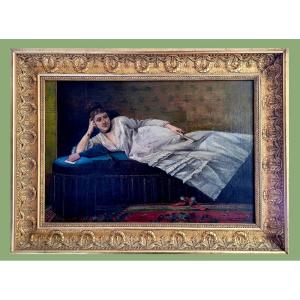 Painting By Charles Léon Cardon