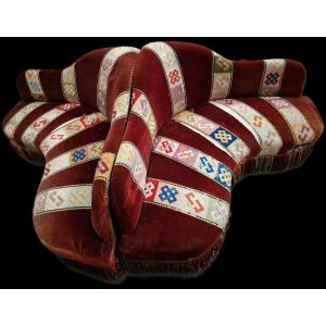 Pair Of Napoleon III Corner Sofas