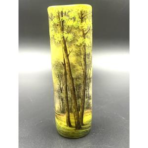Daum Nancy – Vase « Printemps »