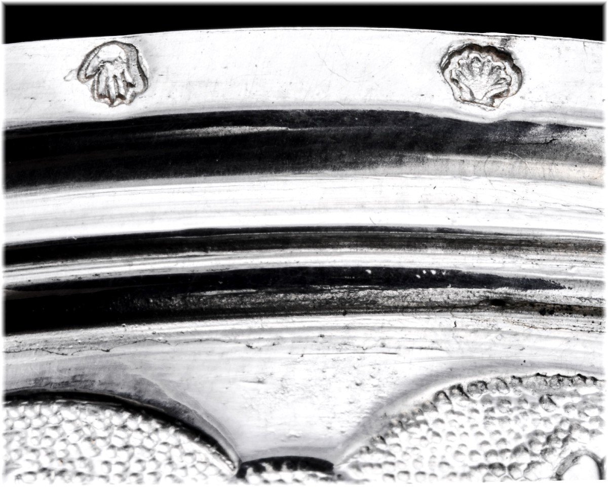 Charvet : Rare Marabout Coffee Pot In Solid Silver & Ivory Paris 1750-photo-3