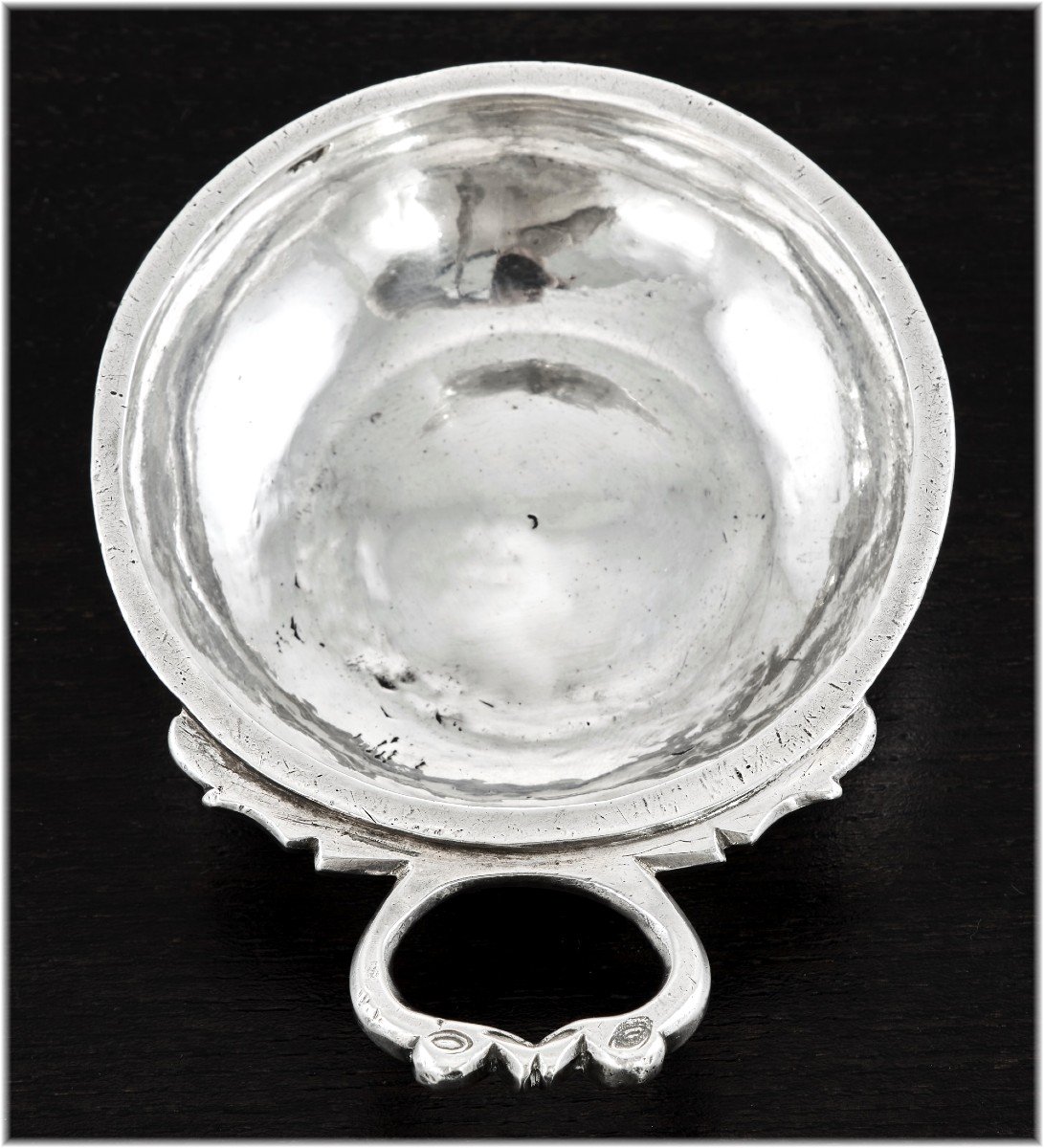 Jean-baptiste Gagneur : Rare 18th Century Solid Silver Wine Taster - Lyon 1789