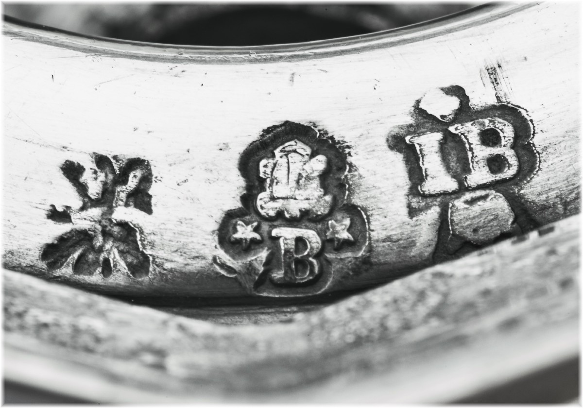 Jean Beaucaire : Rare Pair Of Solid Silver Candlesticks, 18th Century, Metz, 1747-48-photo-5