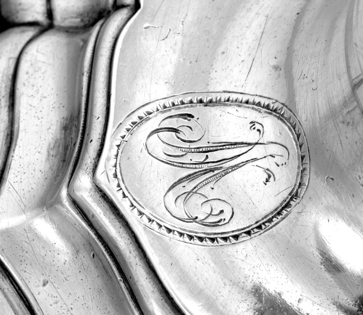 Paire de Flambeaux en Argent massif +1442 g Cité papale AVIGNON c.1760-photo-3