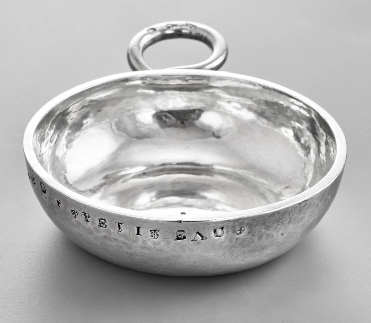 Rare Taste-Vin tourangeau en Argent massif 74,6 gr TOURS 1776-photo-4