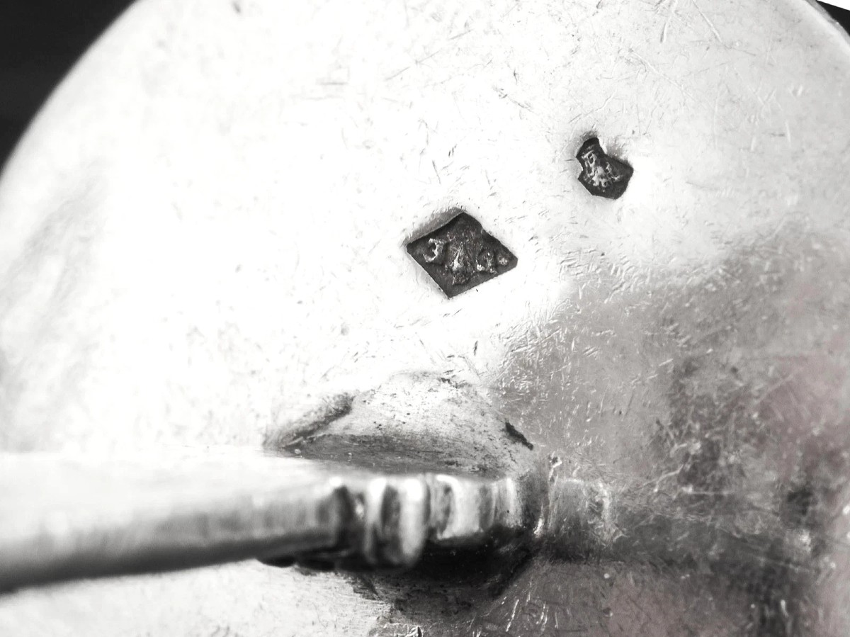 Ernest Eschwege : Set Of 6 Sterling Silver Putti Place Card Holders-photo-6