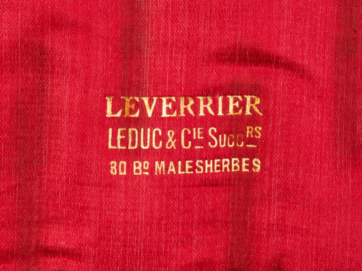 LEVERRIER : Service de 12 Cuillères en Argent massif Vermeil Coffret ART NOUVEAU-photo-7