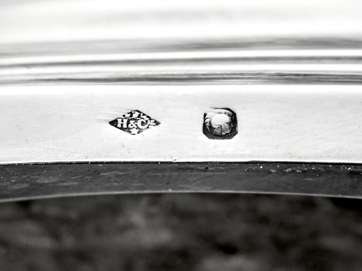 Henin & Cie: Pair Of 18th-century Silver Three-branch Candelabra-photo-3