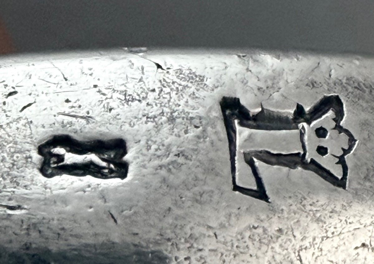 Granelly: Heavy Solid Silver Wine Taster, Normandy, 145g, Saint-lô, 1774-photo-2