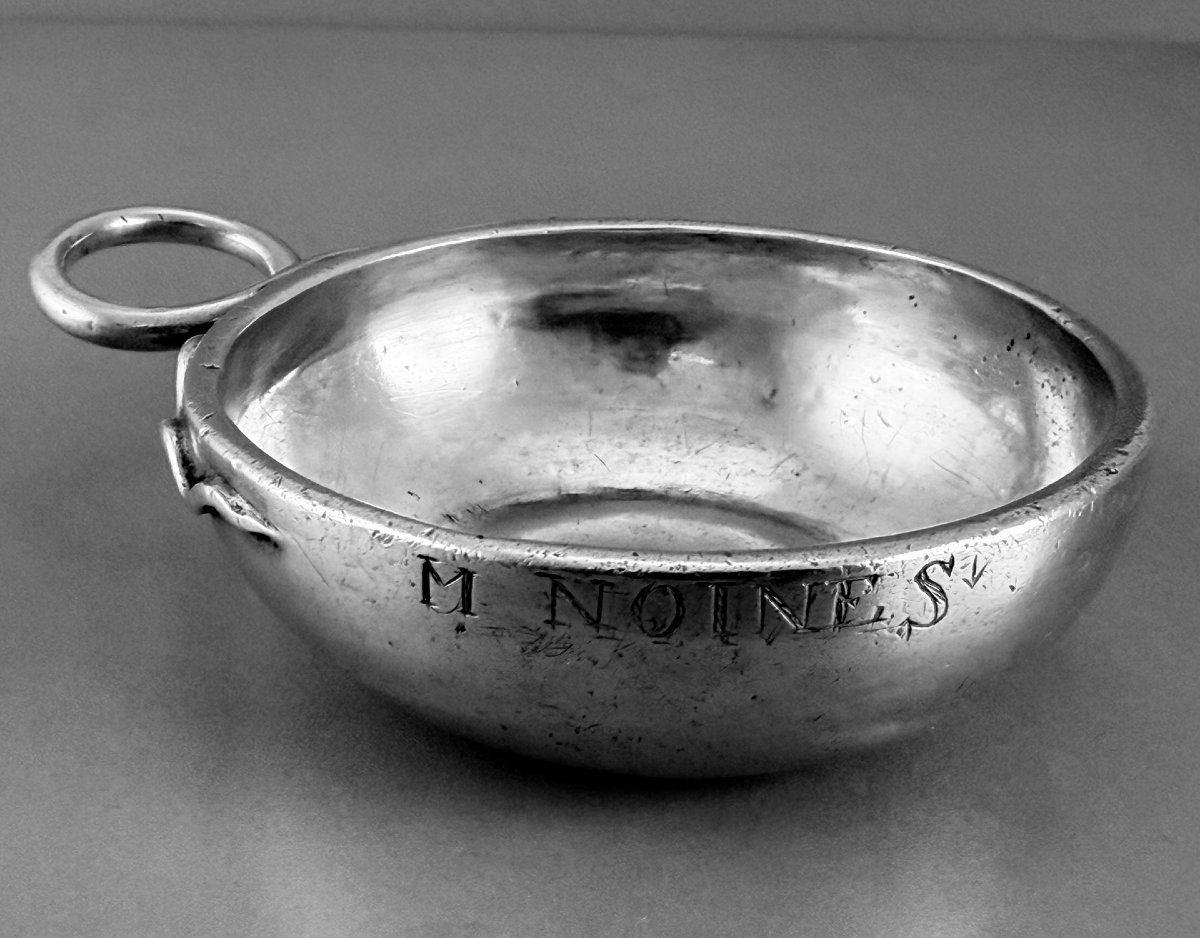 Sterling Silver Wine Taster Auvergne 126,2gr Moulins 1784-photo-3
