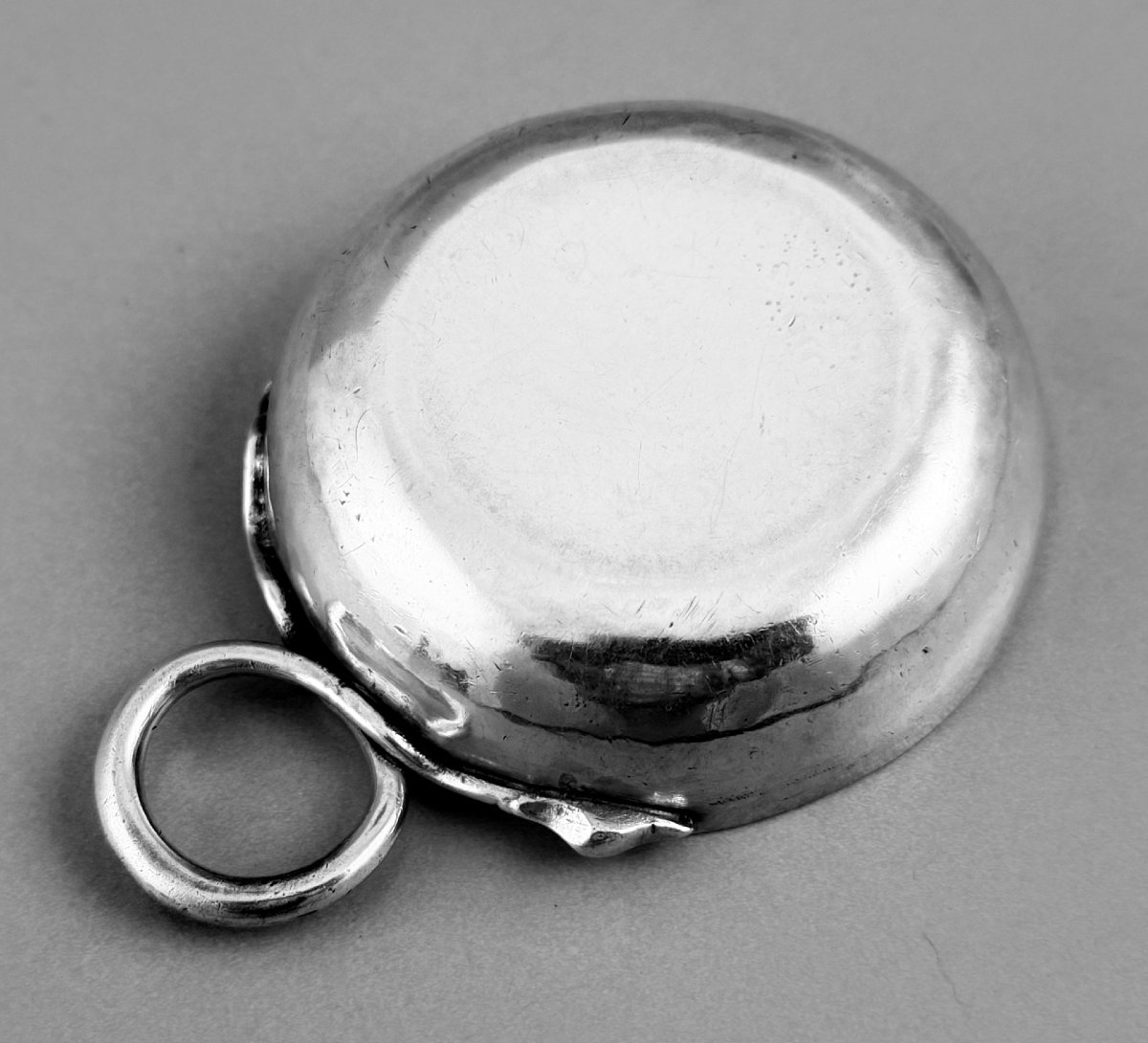 Baube: Extremely Rare Large "taste Vin" Coin In Solid Silver, 111.8 Grams, Tours 1754-photo-2