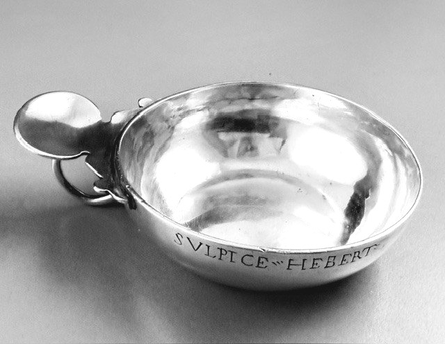 De Haynault: Rare Taste Wine, Solid Silver, La Ferte Sous Jouarre, Circa 1720–30