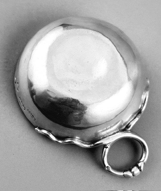 Louis-joseph Clert: "rare Taste" Wine Bottle In Solid Silver, 128.4 G, Luçon 1782–84-photo-4