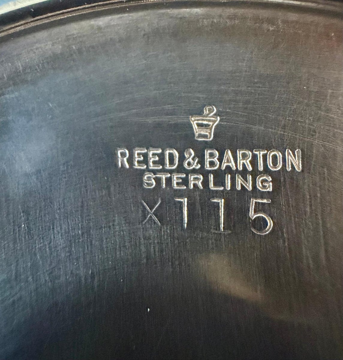 REED & BARTON : Service de Grands Verres sur pieds en Argent massif Vermeil-photo-1