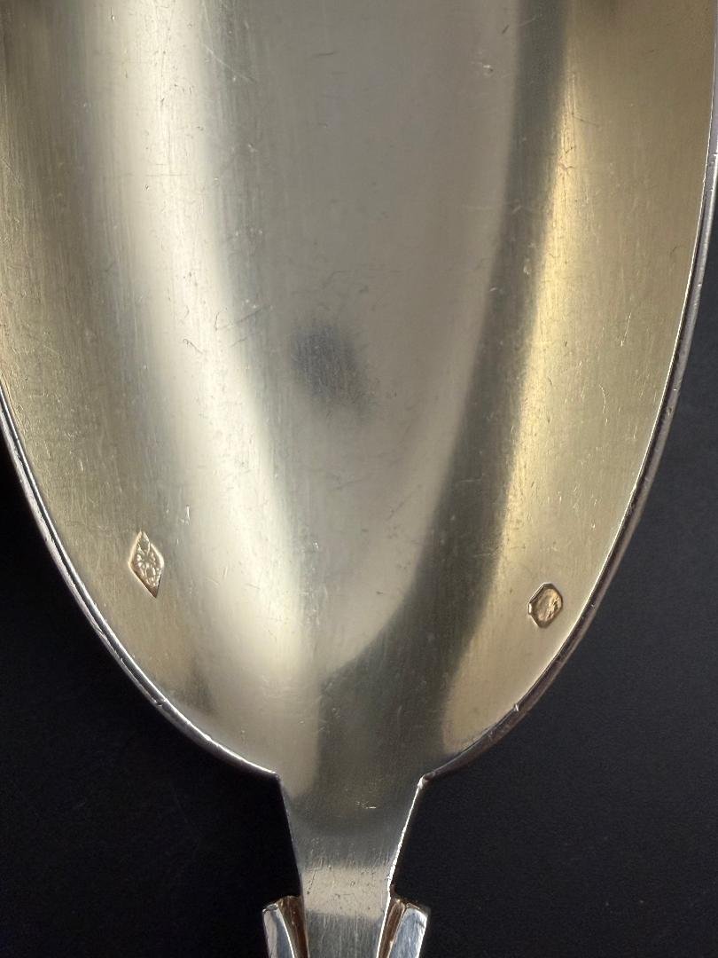 Cardeilhac: St. Renaissance Mascarons Solid Silver Salad Set-photo-5