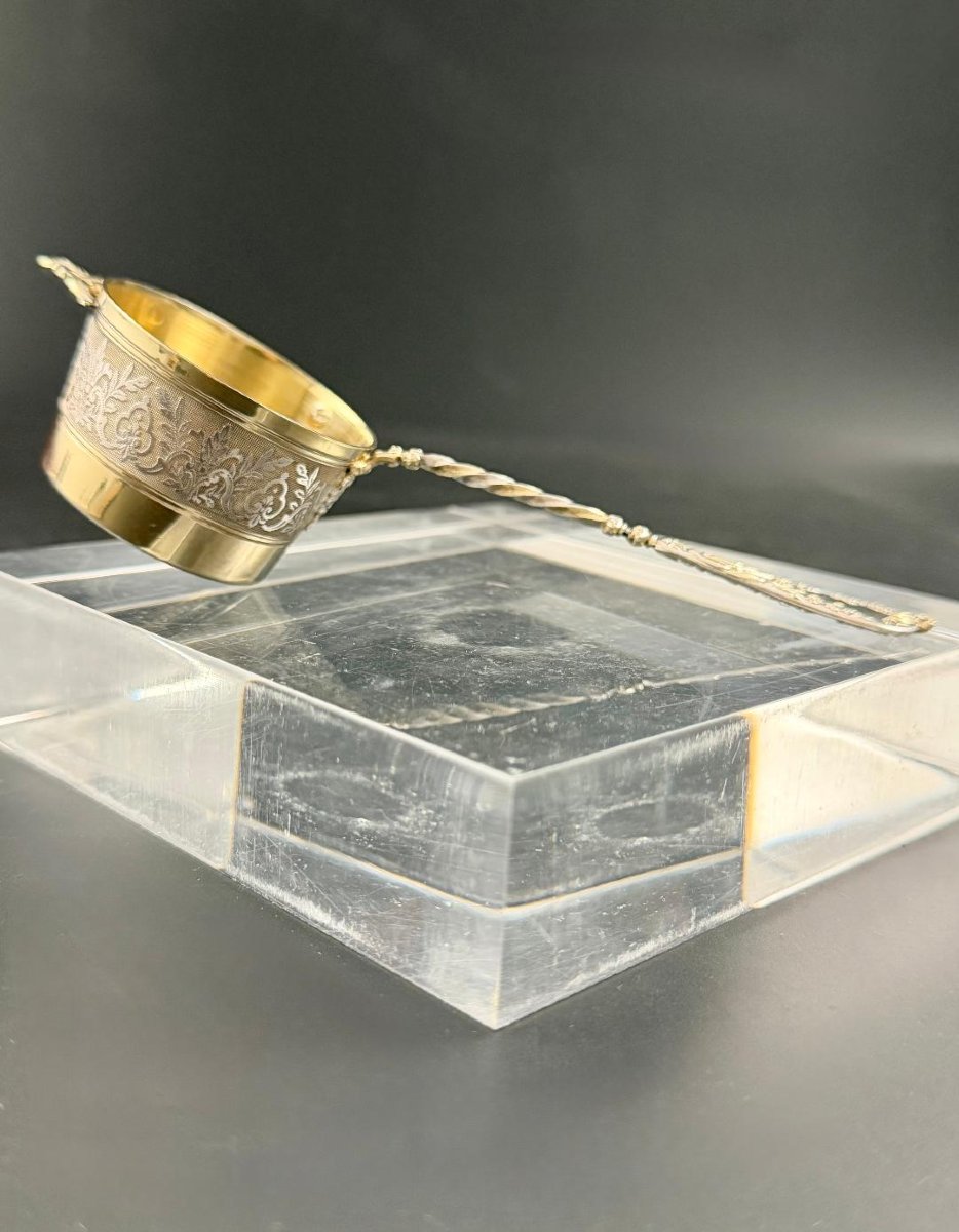 Henri Gabert: Louis XV-style Silver And Vermeil Tea Set-photo-2