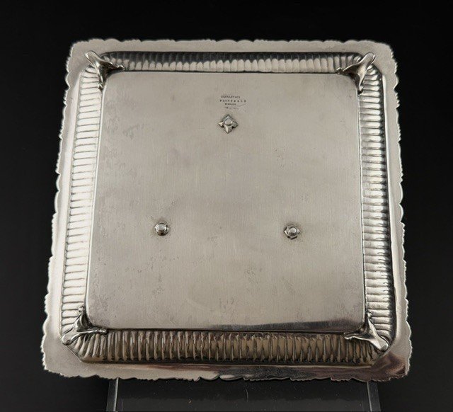 Tiffany:  Solid Silver Vermeil Inkwell, Circa 1892–1902-photo-1