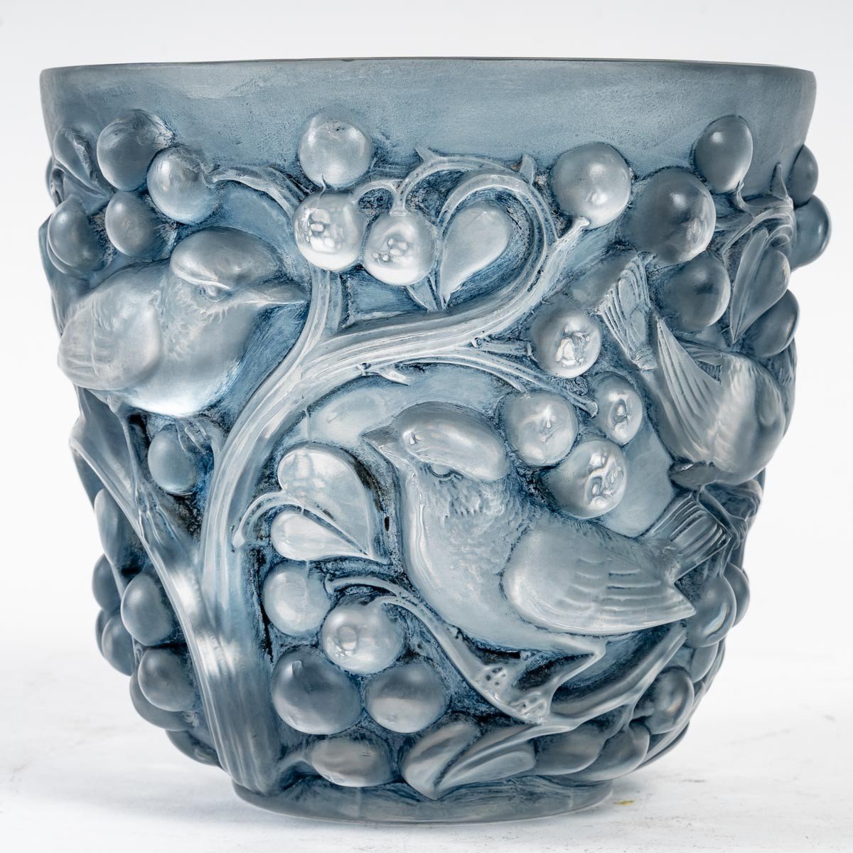 R. Lalique Avallon Vase-photo-2