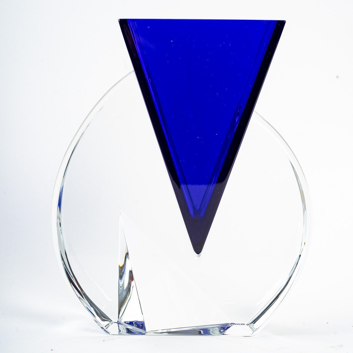 Cristallerie Baccarat Vase "Vecteur" par Nicolas Triboulot-photo-2