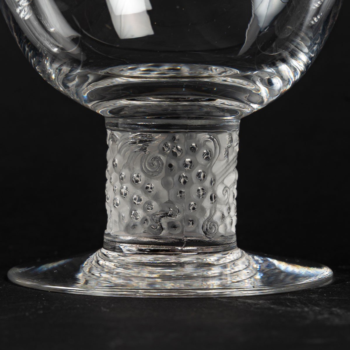 René Lalique, Service De Verres Modèle Riquewihr, Pour 10 Personnes-photo-2