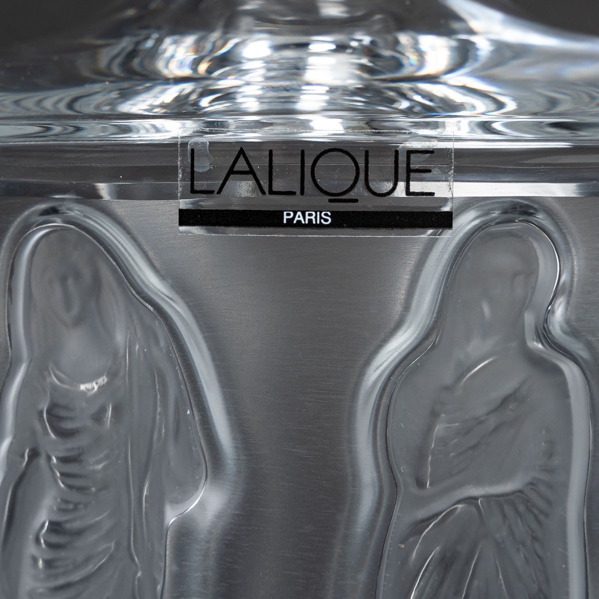 Lalique France, Carafe à Whisky Modèle "Femmes  Antiques" crée par Marc Lalique-photo-2