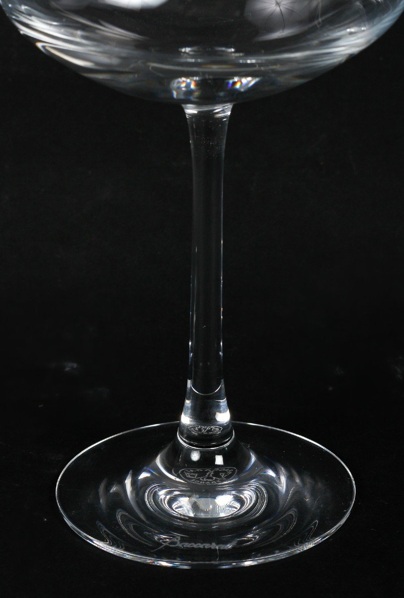 Baccarat Crystal Tasting Glasses, “château” Model-photo-2