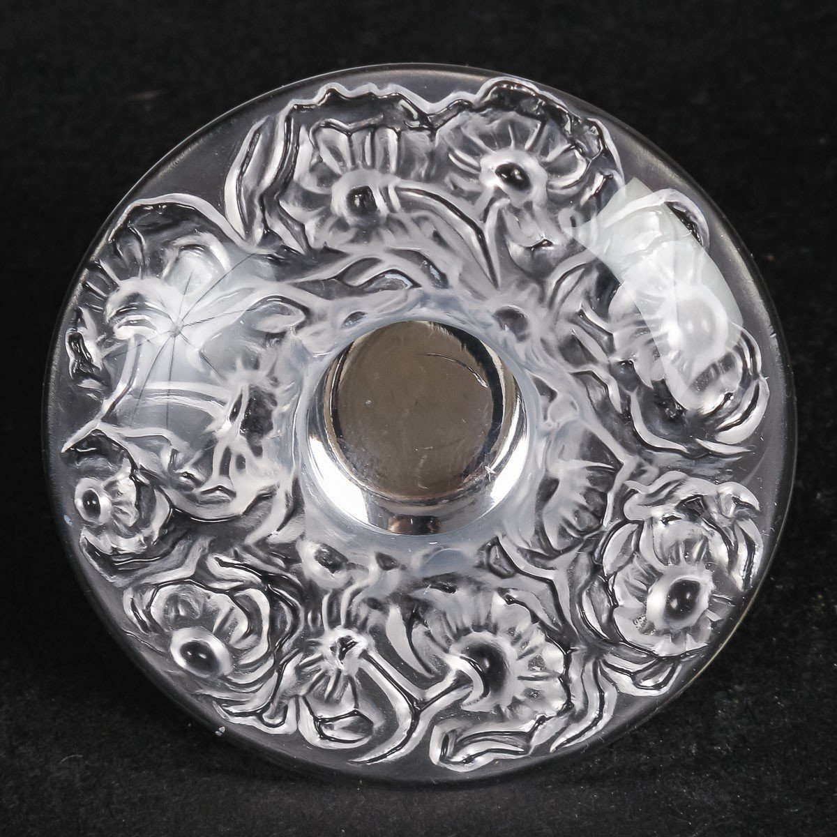 Maison Lalique France 10 Drawer Or Door Knobs, “bucolic” Model-photo-2
