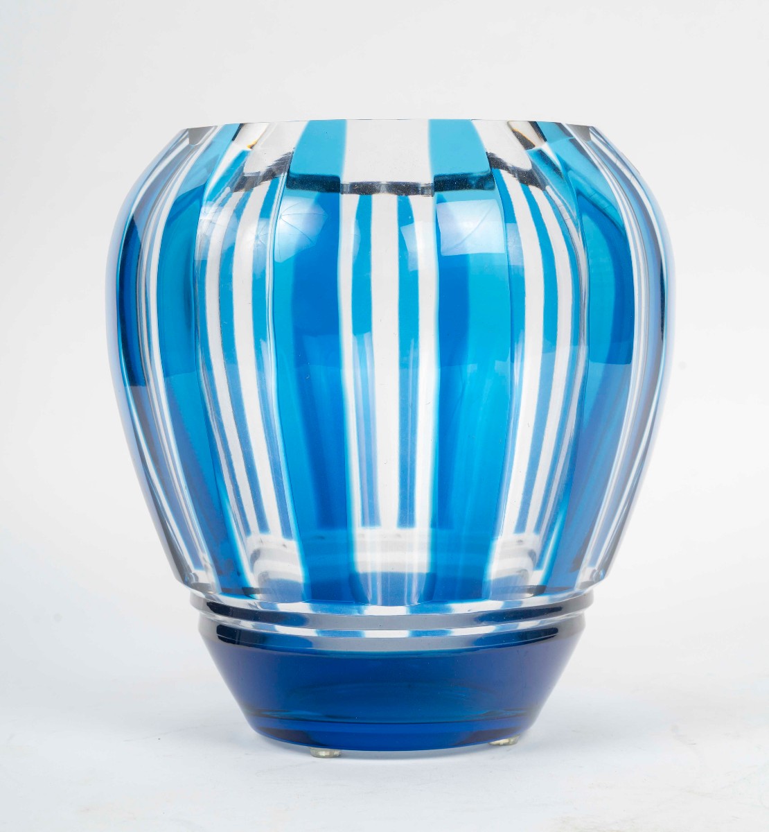 Cristallerie Saint Louis, vase modèle Mongolfière-photo-3