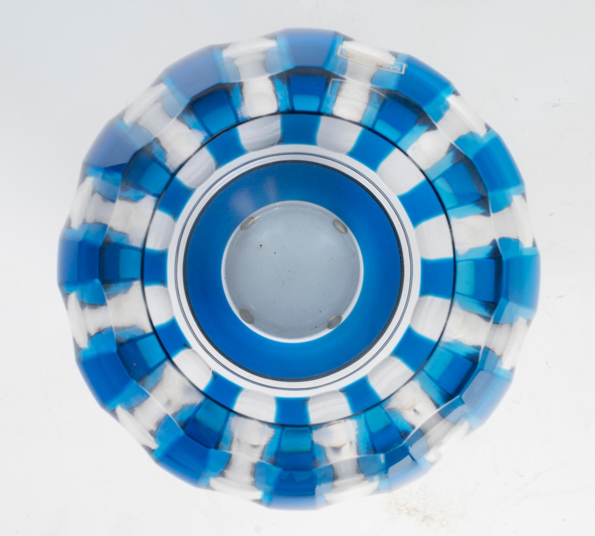 Cristallerie Saint Louis, vase modèle Mongolfière-photo-1