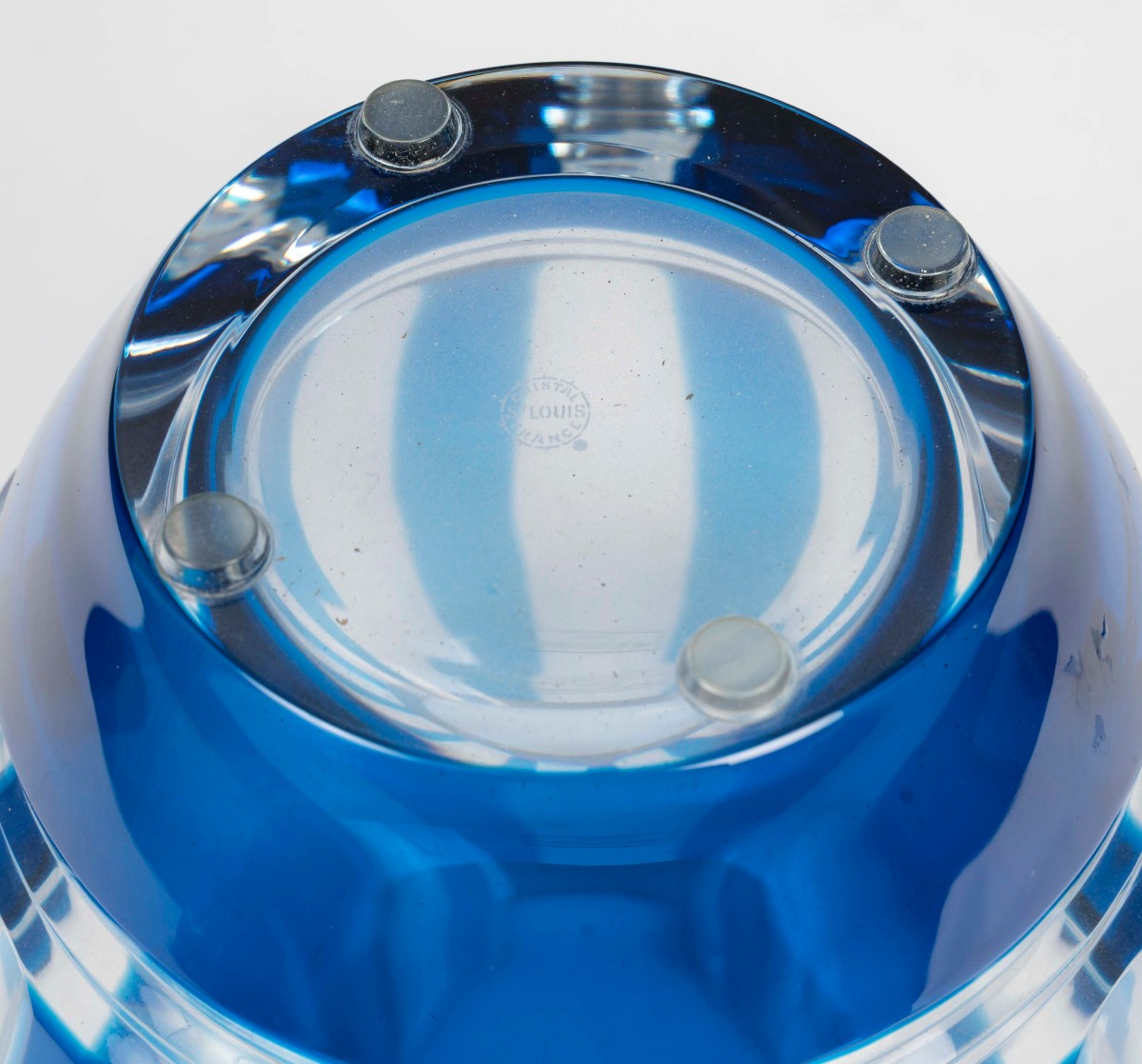 Cristallerie Saint Louis, vase modèle Mongolfière-photo-2