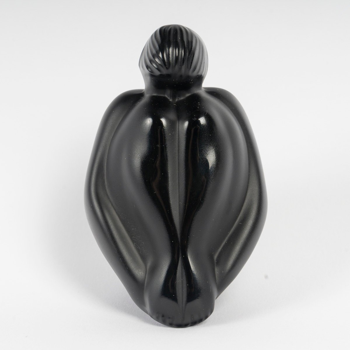 Lalique France, ensemble de 3 statuettes de Femmes nues, avec leurs boîtes d'origine-photo-5