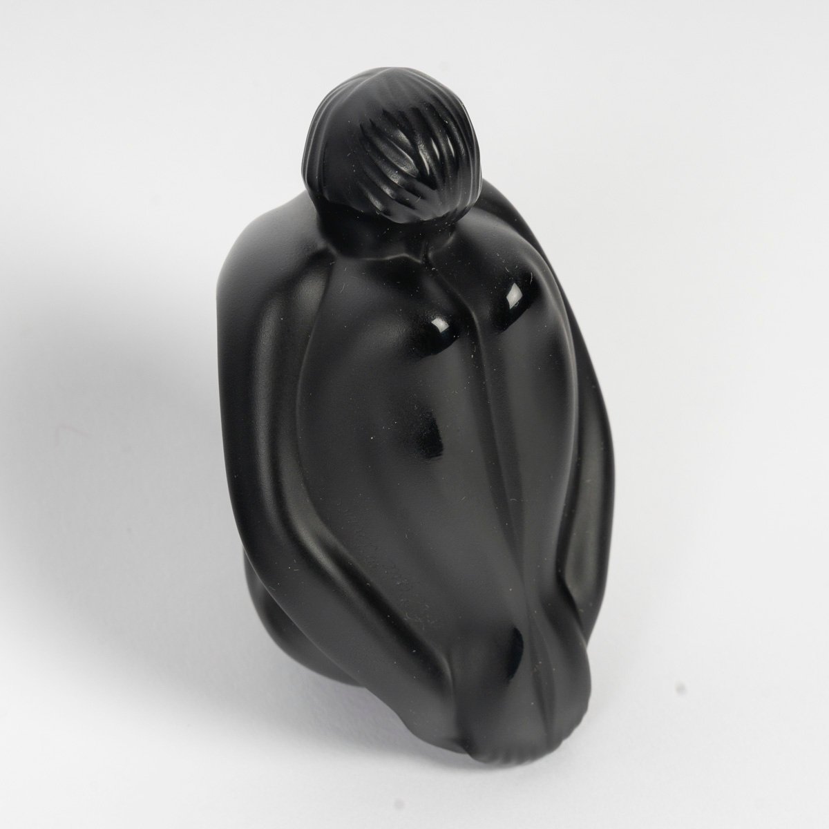 Lalique France, ensemble de 3 statuettes de Femmes nues, avec leurs boîtes d'origine-photo-6