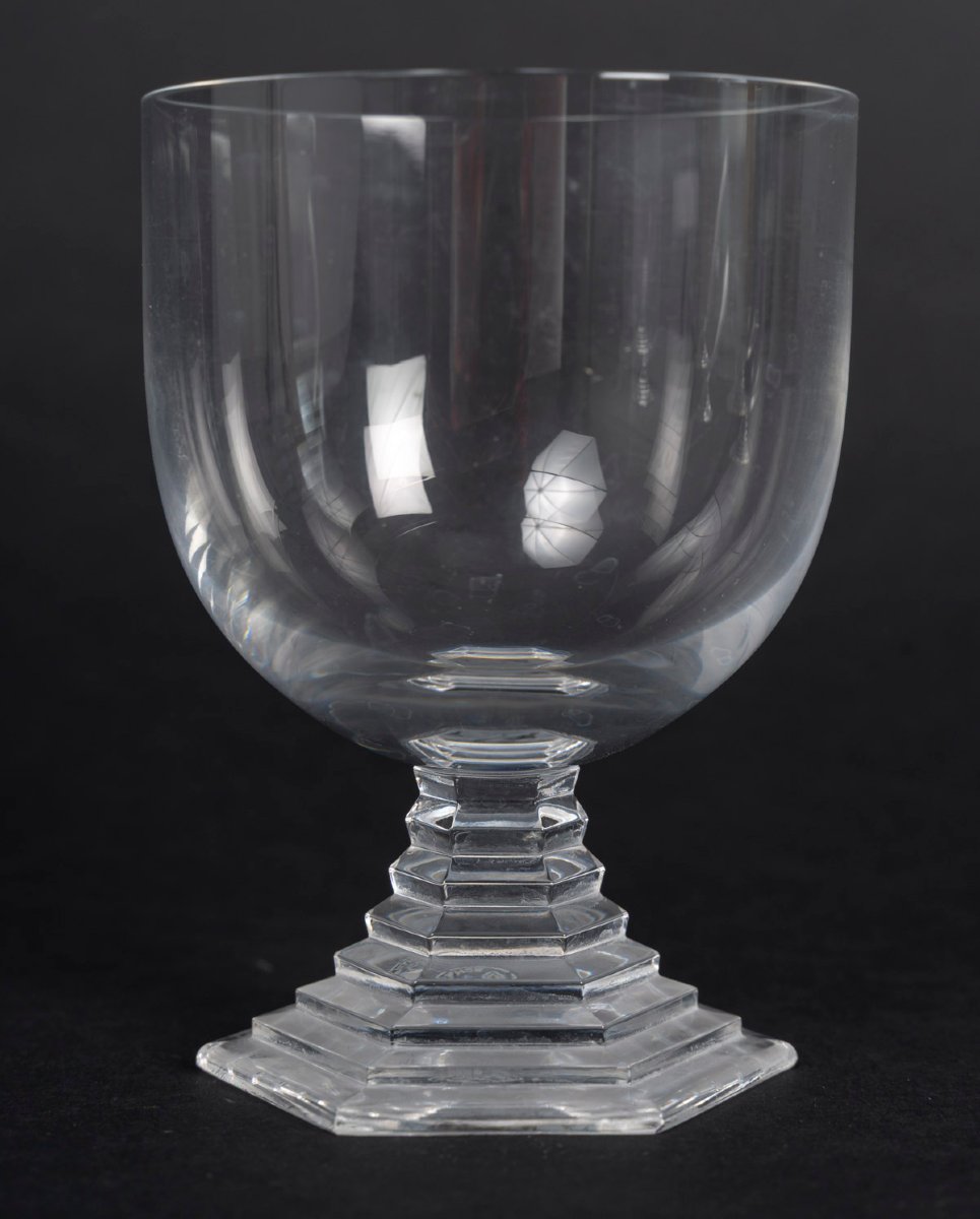 Baccarat Crystal, Orsay Pattern Glassware Service Created By Thomas Bastide-photo-1