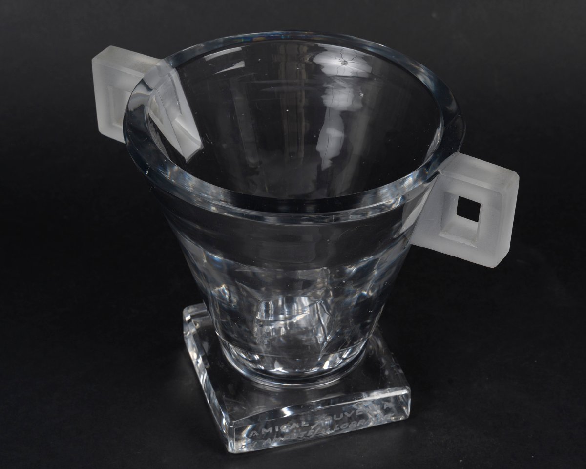 Aristide Colotte, Commemorative Vase, Unique Piece.-photo-2