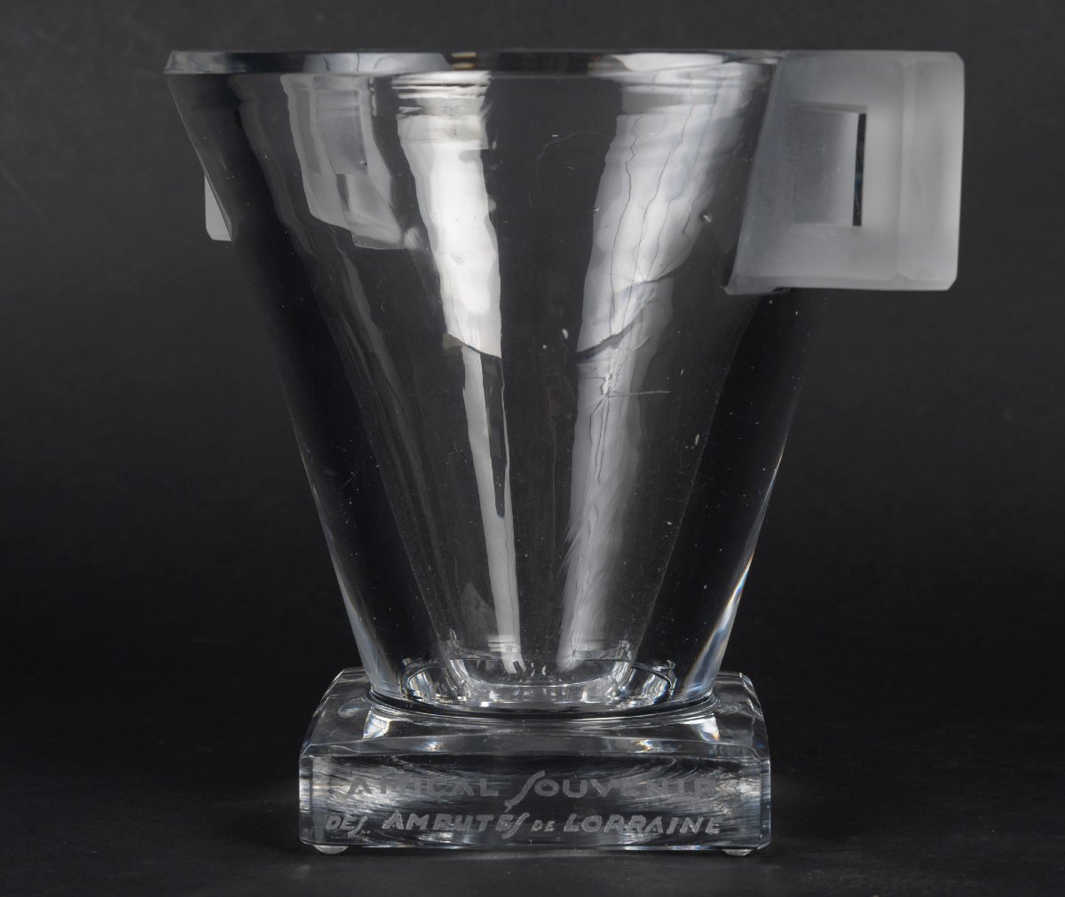 Aristide Colotte, Commemorative Vase, Unique Piece.-photo-3