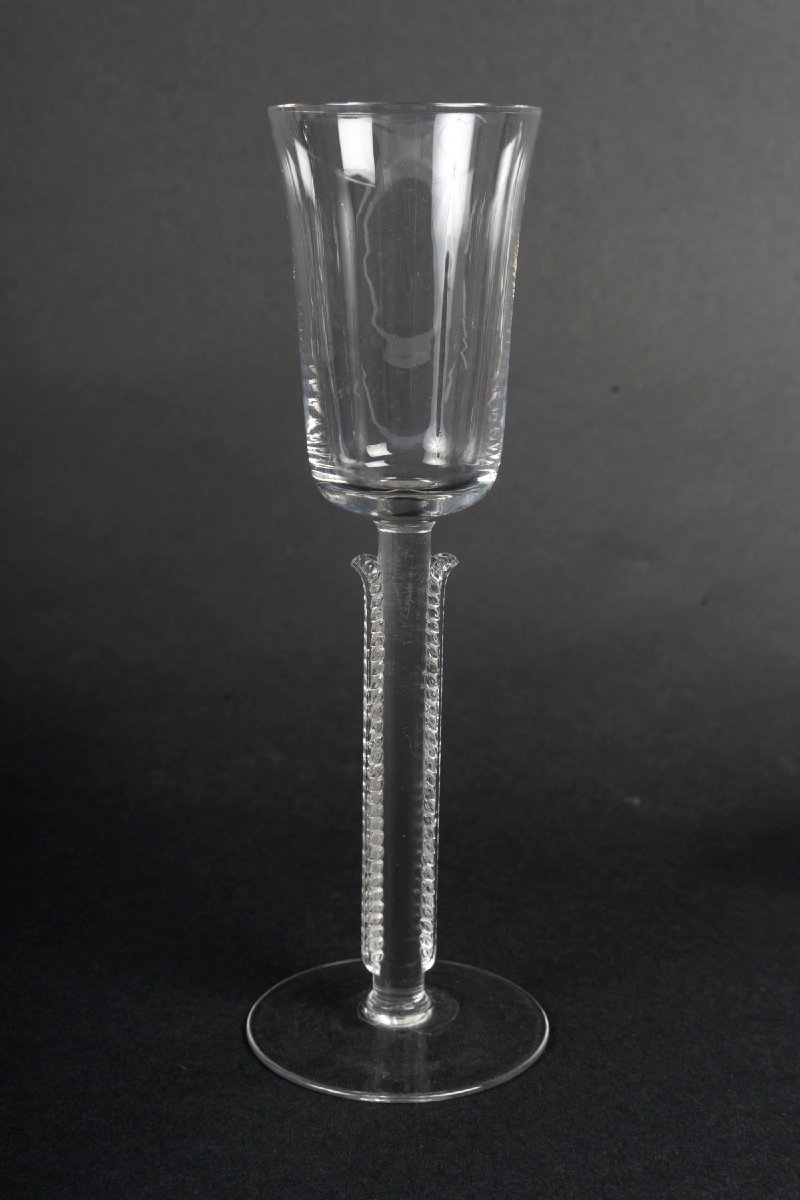 René Lalique, Set Of 33 "cannes" Glasses-photo-4