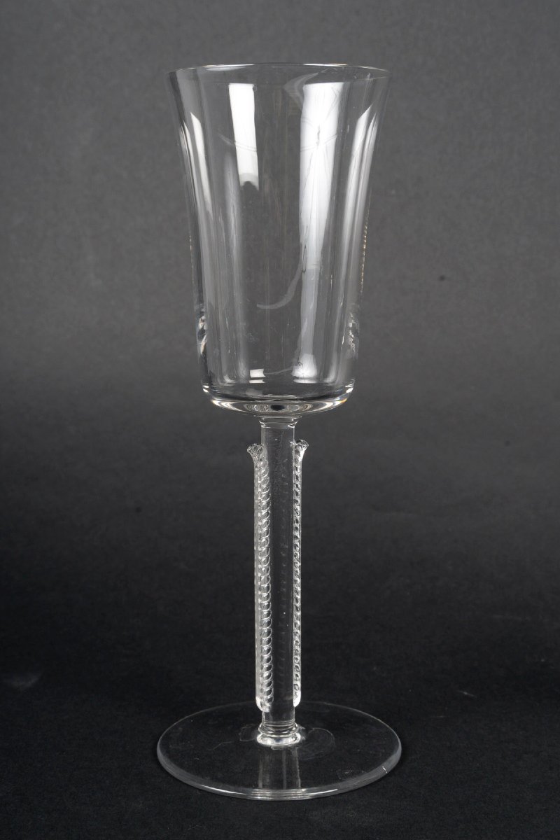 René Lalique, Set Of 33 "cannes" Glasses-photo-1