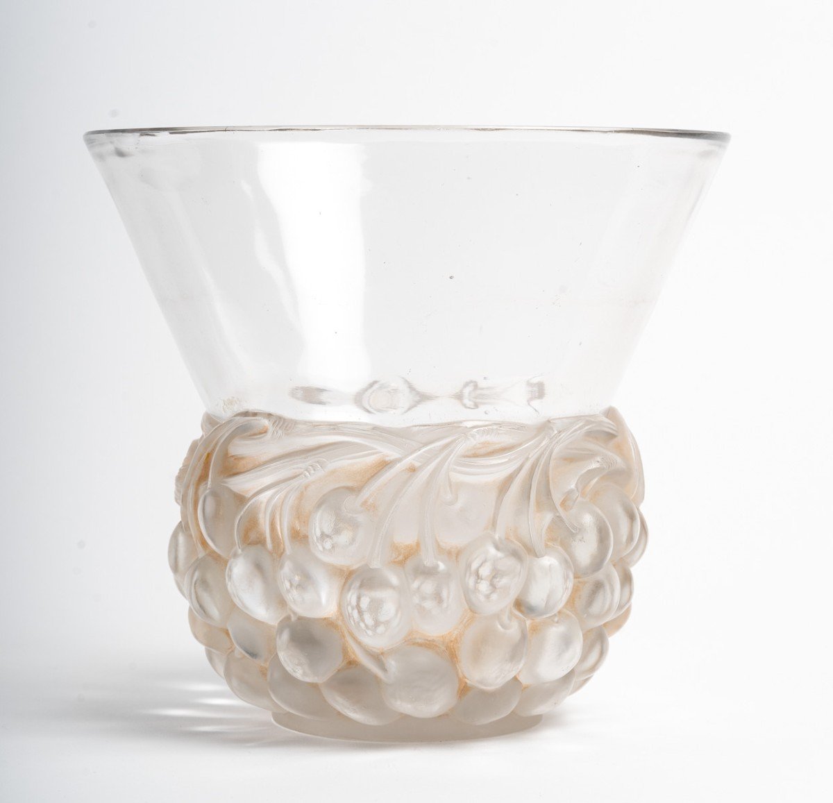 Vase Cerises René Lalique-photo-2
