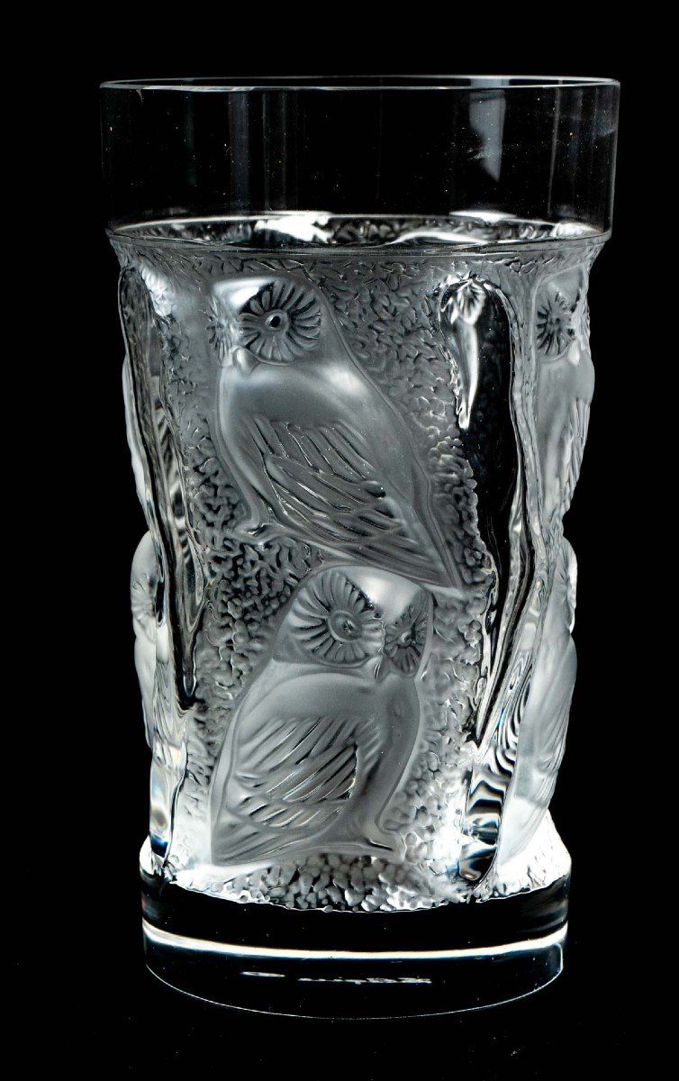 Lalique gobelets « Hulotte »-photo-3