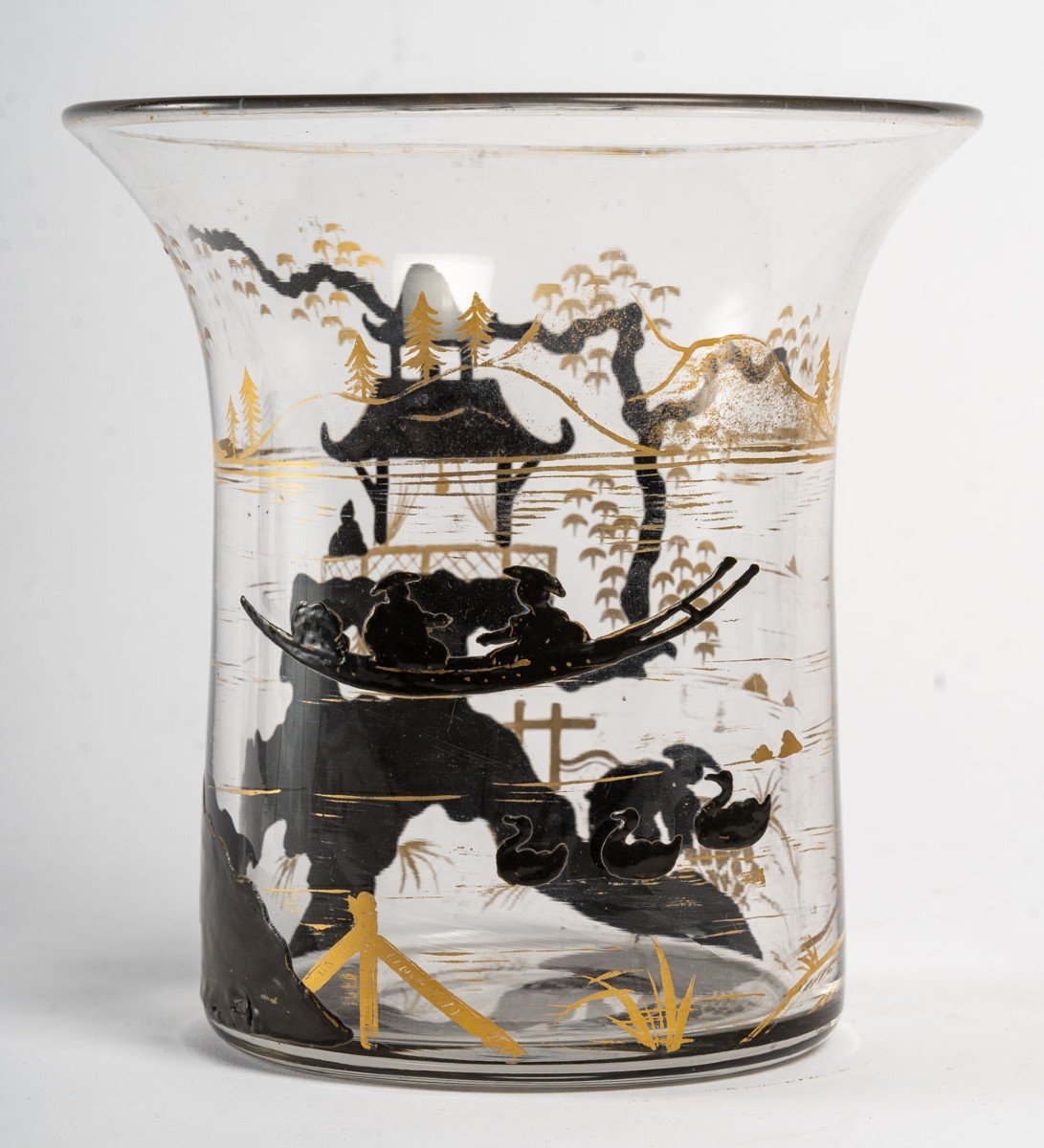 Daum Japanese Decor Vase-photo-3