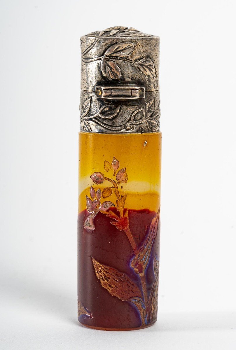 Emile Gallé Perfume Bottle-photo-3